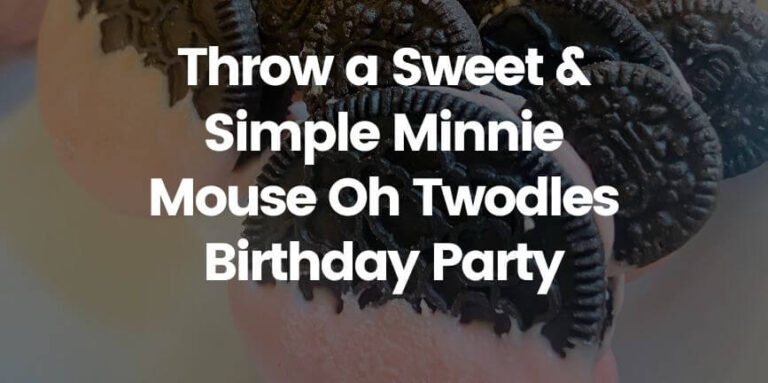 minnie mouse birthday party