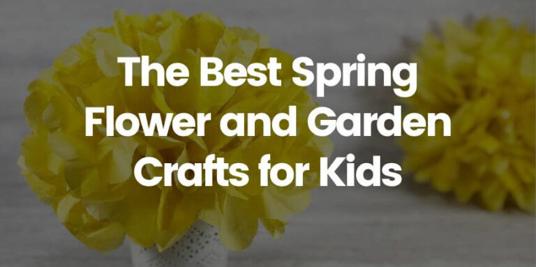 spring flower and garden crafts-cover