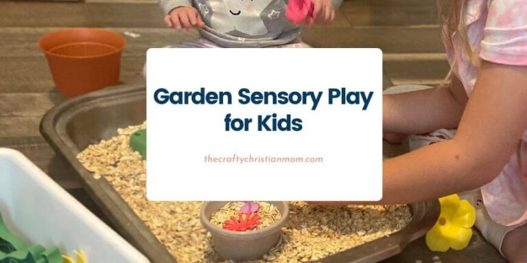garden sensory play for kids-cover