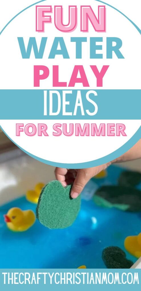 water play ideas for kids pin