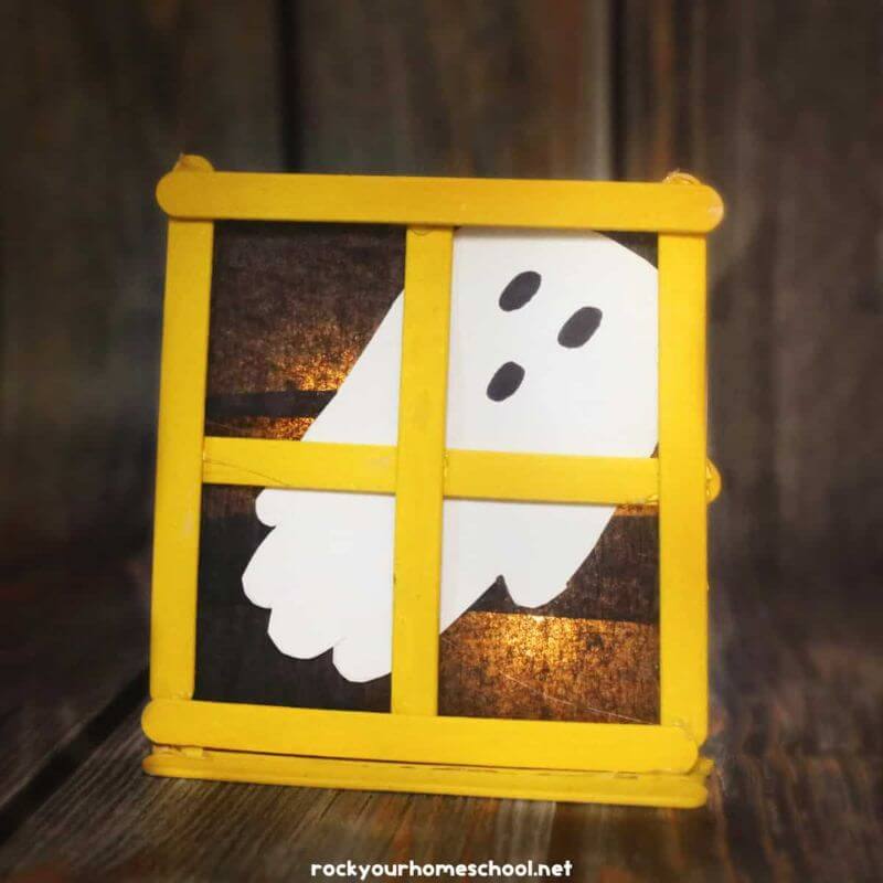 ghost handprint craft