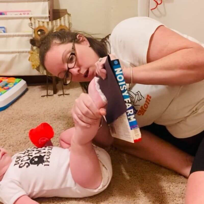 halloween baby footprint craft