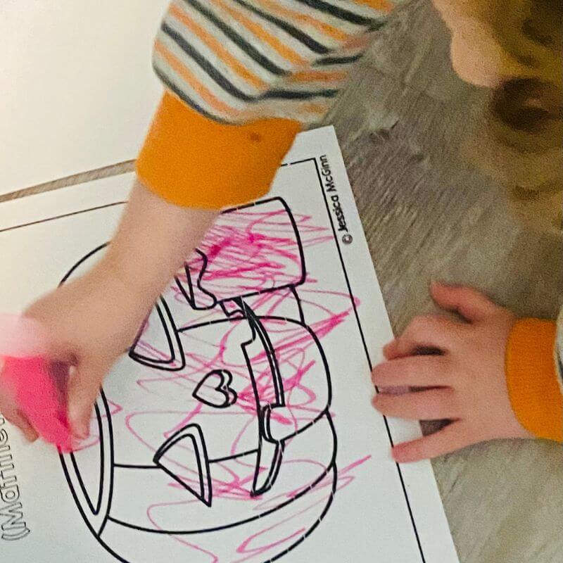 pumpkin coloring