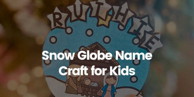 snow globe name craft cover