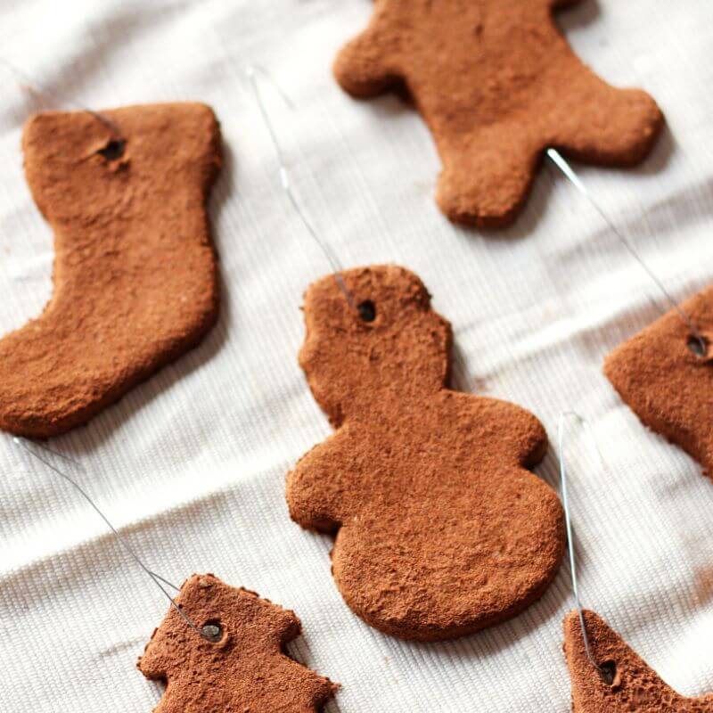 diy cinnamon christmas ornaments