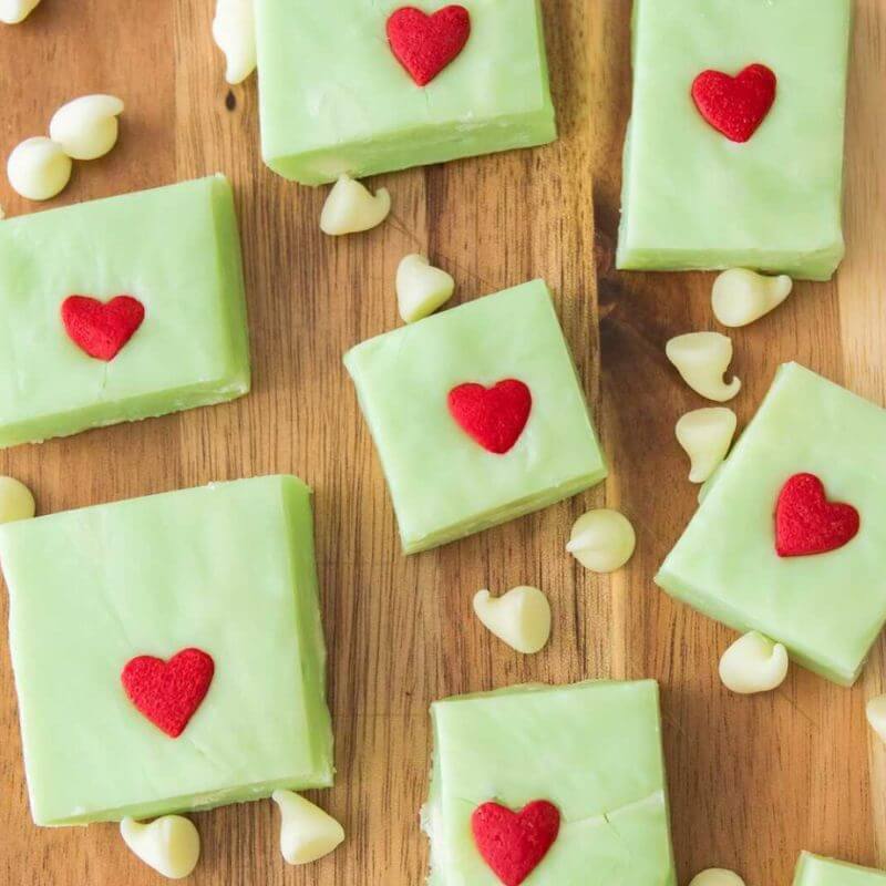 grinch fudge