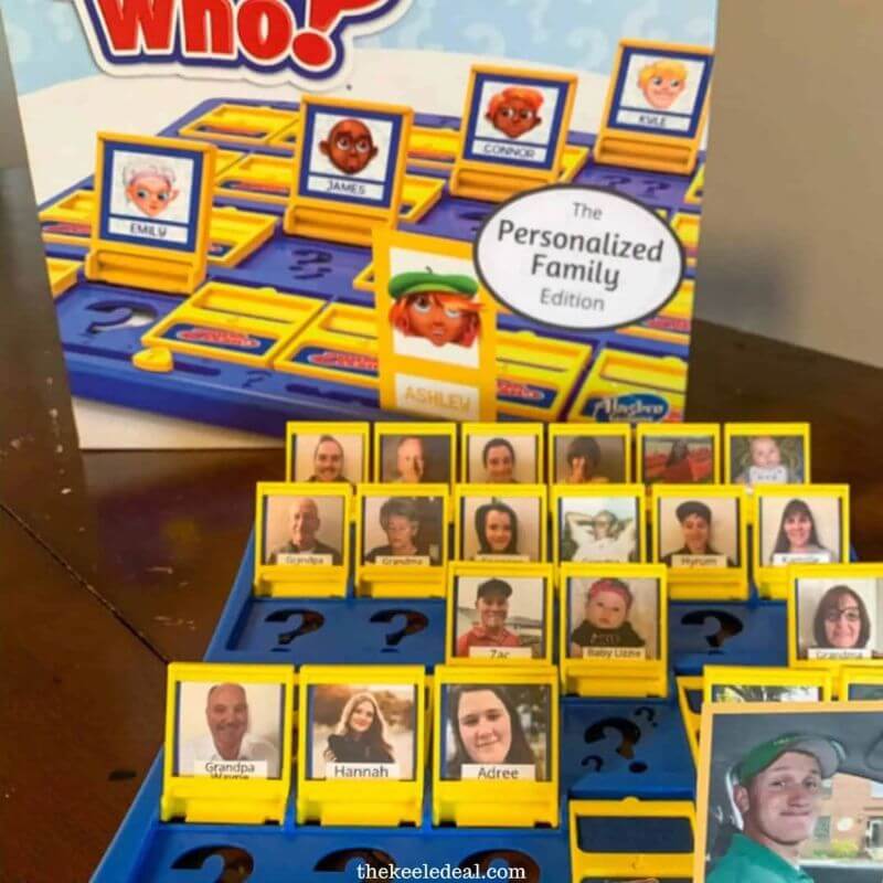 guess who personalized game