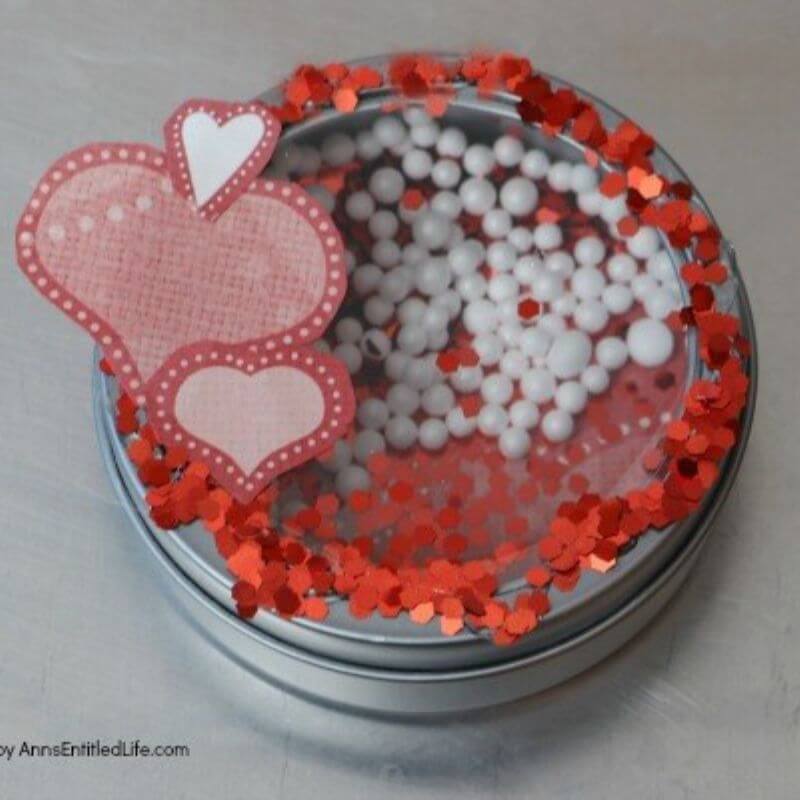 heart magnet craft