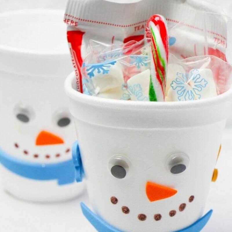 snowman hot chocolate