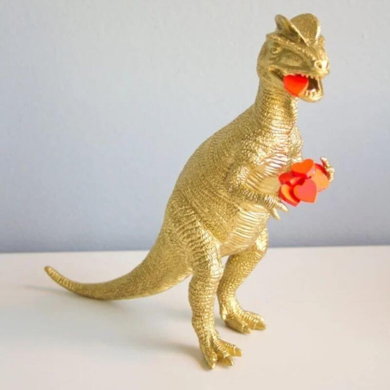 valentines day dinosaur craft