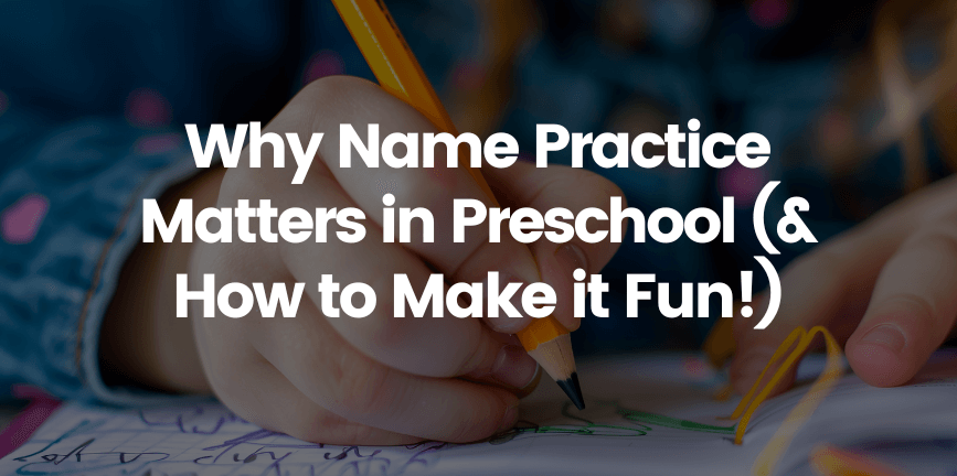 preschool name practice cover